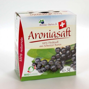 Aroniasaft Bio Suisse 3 lt